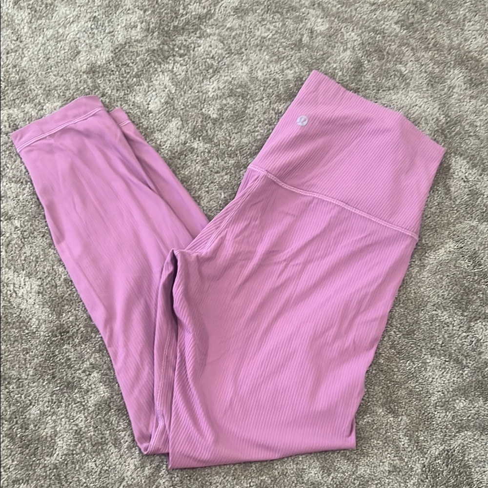lululemon Align™ High-Rise Ribbed Pant 25"